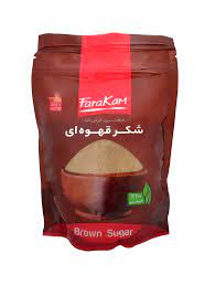 شکر قهوه ای نوین 500 گرمی فراکام