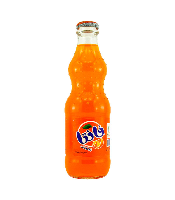 نوشابه شیشه 250ml فانتا