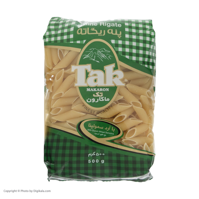 ماکارونی فرمی پنه ریگاته تک ماکارون 500گرم