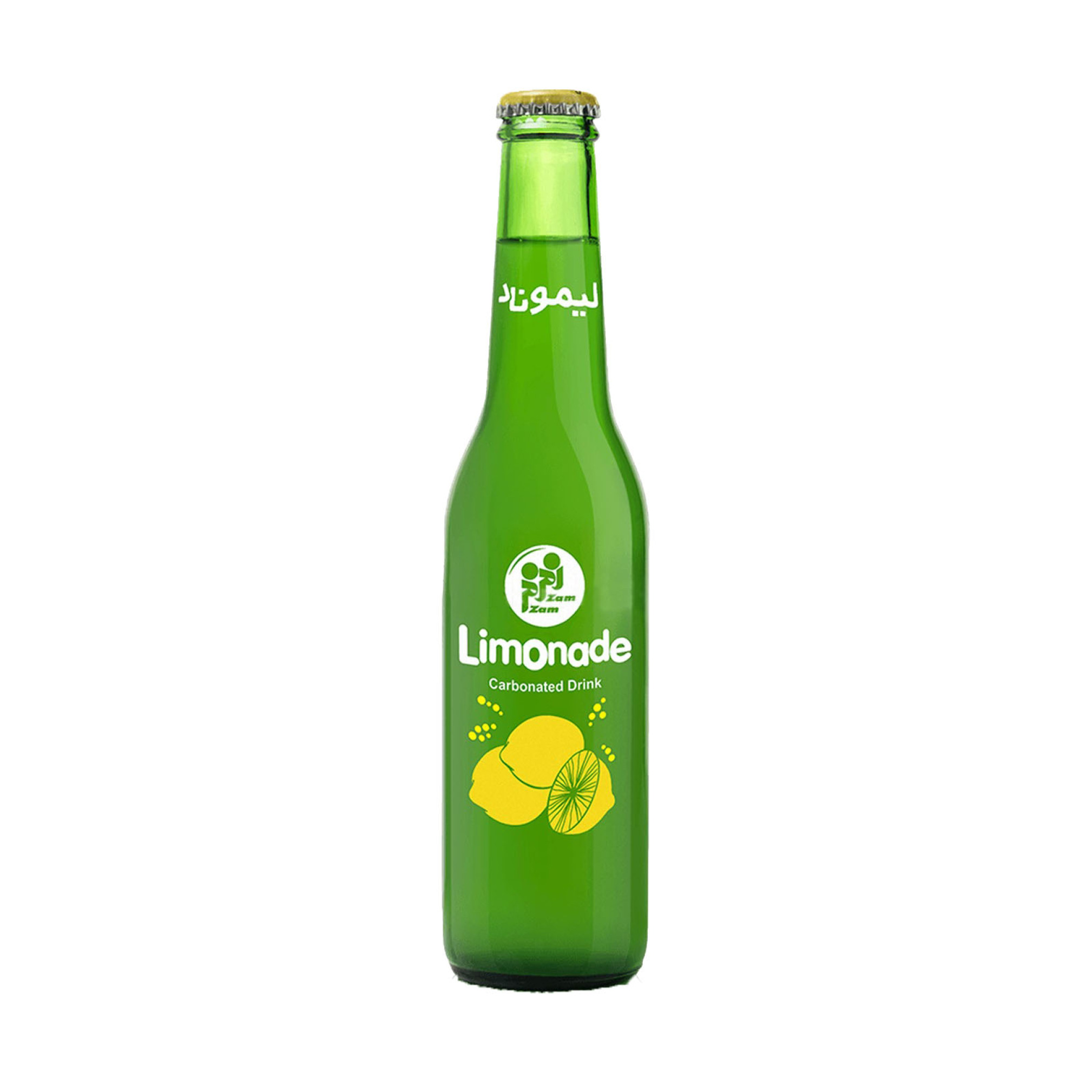دلستر لیموناد شیشه ایی 280ml زمزم