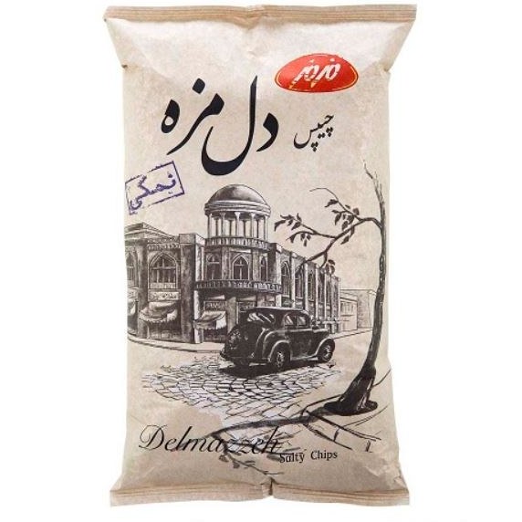 چیپس سنتی دل مزه نمکی خانواده