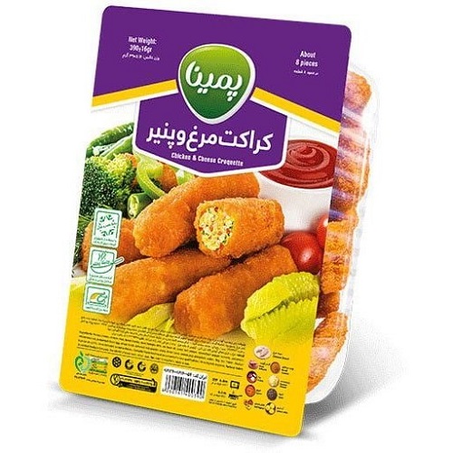 کراکت پنیری پمینا 390 گرم