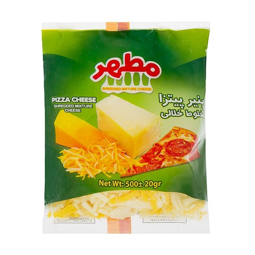 پنیر پیتزای خلالی  مطهر 500 گرم