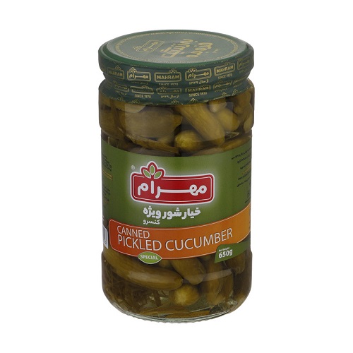 خیارشور ویژه 650 گرم