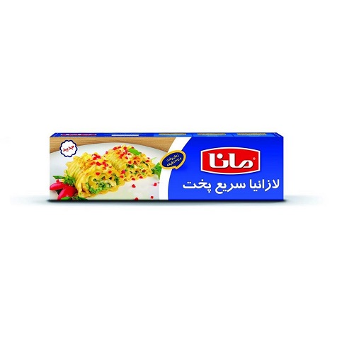 لازانیا  سریع پخت مانا 250گرمی