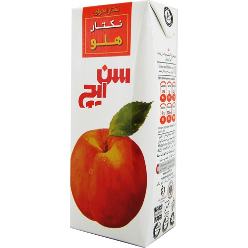 نکتار هلو سن ایچ پاکتی 200 سی سی