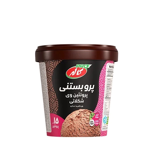پرو بستنی شکلاتی کاله پروتئین وی