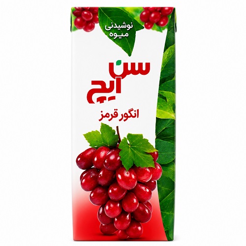 ابمیوه انگور قرمز سن ایچ 200 سی سی