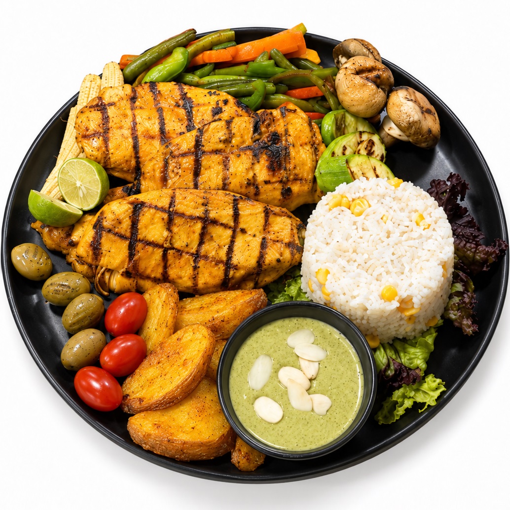 استیک مرغ رژیمی